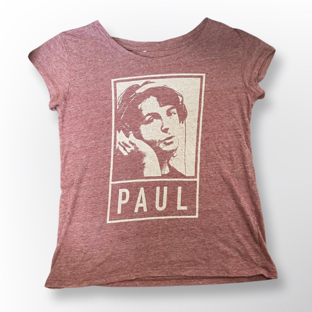 Paul McCartney Salmon Colored Tee Shirt